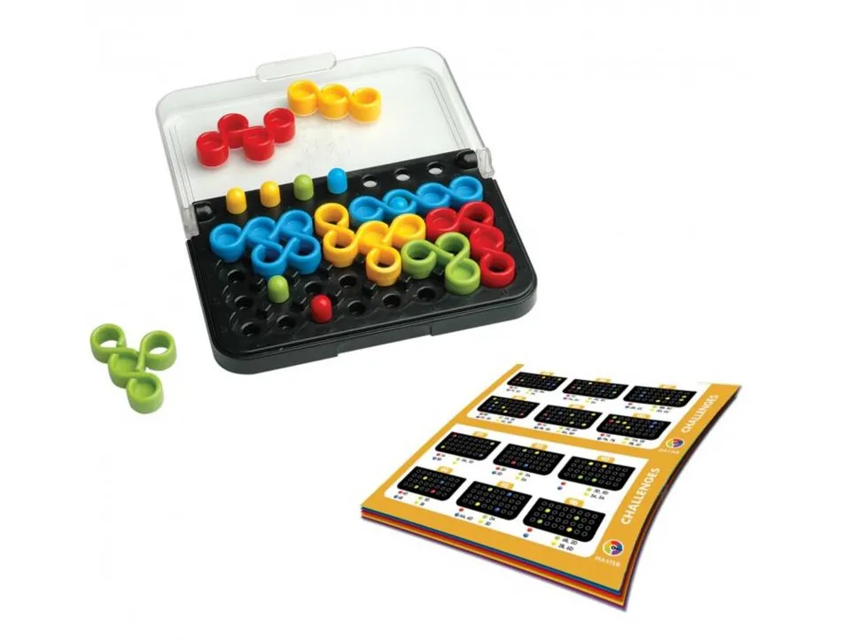 Logique reflexion smart iq twist picots a placer 8 pieces de puzzle 100 defis 5 niveaux de difficultes 1