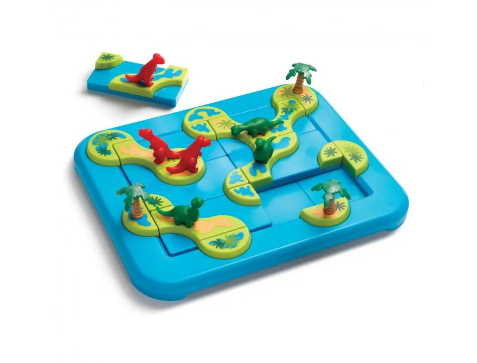 Logique reflexion smart l archipel des dinosaures reconstitution des iles 80 defis 1 joueur