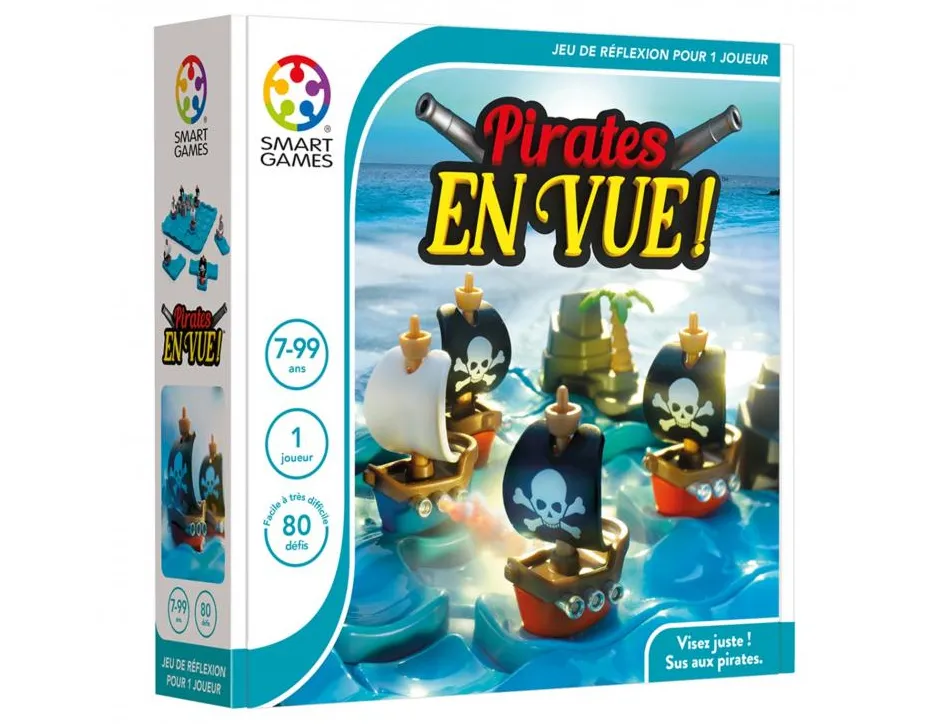 Logique reflexion smart pirates en vue 2 camps opposes 4 modes de jeu 80 defis joueur