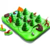 Logique reflexion smart parc ours en foret 80 defs evolutifs 1 plateau de jeu 9 tuiles sapin 6 figurines 1