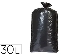 Lot 25 sacs poubelle noir 30l
