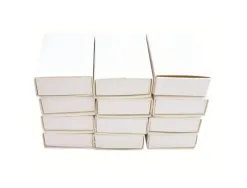 Lot boites allumettes vides graine creative carton moyen 8x5x3,5cm a decorer 12 unites