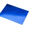 Lot de 10 feuilles cartonnées metallisee 500x650mm 225g coloris bleu
