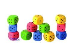 Lot de 12 grands des a usage exterieur