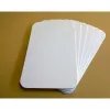 Lot de 6 tableaux carton ferreux sepp magnetiques coloris blancs