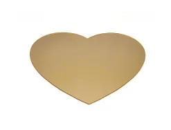 Lot de miroirs coeurs henbea 9x9 cm 10 unites