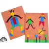 Lot de plaques de liege babylon pour le jeu du marteau 20x22 cm 5 pieces