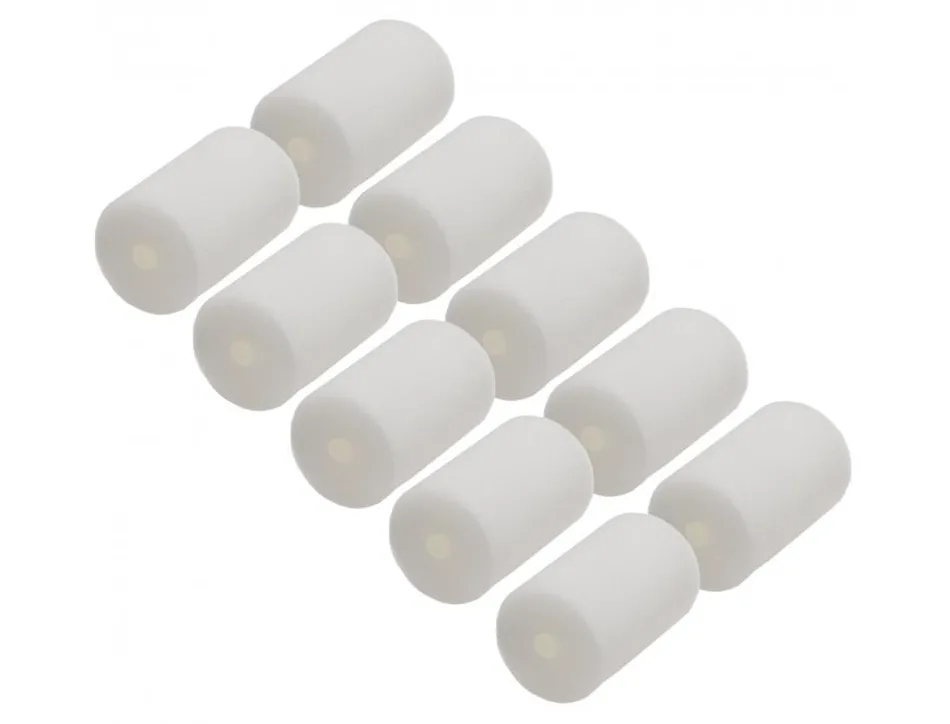 Lot de recharges pour rouleau a peindre 40 a 45 mm 10 unites