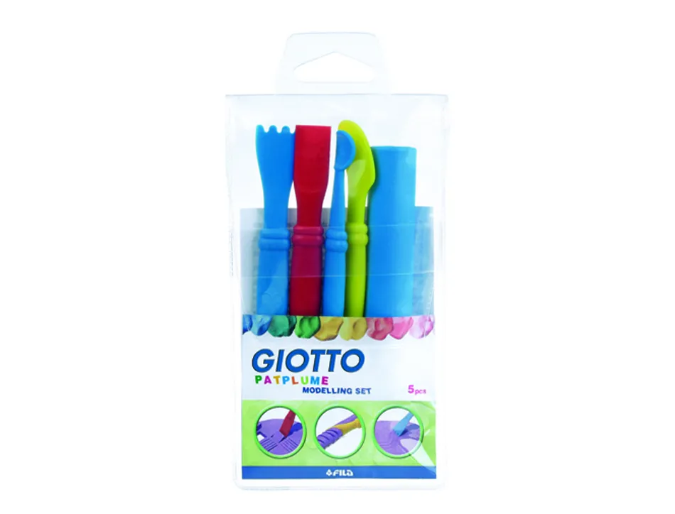 Lot ebauchoirs canson plastique 5 unites coloris assortis