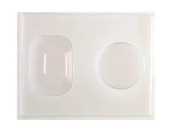 Lot moules savons simples formes graine creative 6x6 cm 2 formes rondes et carrees