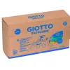 Lot patplume giotto matiere vegetale souple ne seche pas pain predecoupe 350g 6 unites coloris assortis