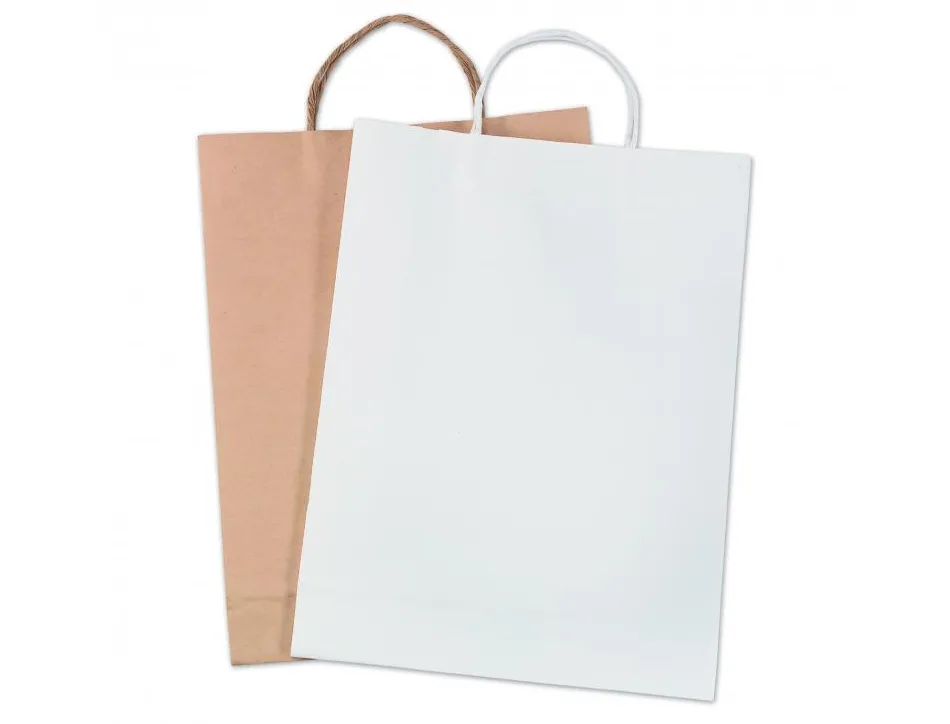 Lot sacs papier kraft folia 24x31cm 125g 20 unites coloris brun