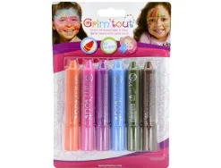 Lot sticks maquillage oz grim tout sans parabene 6 unites coloris arc en ciel assortis
