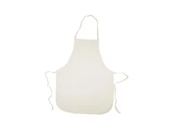 Lot tablier enfant loolipo coton a customiser 5 unites coloris ecru