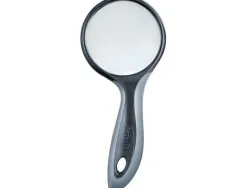 Loupe maped scolaire verre optique fumé 75mm diamètre grossissement par 3 anti-déformation coloris noir