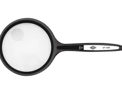 Loupe q-connect bifocale en verre diam. 75mm poignee courbee coloris noir