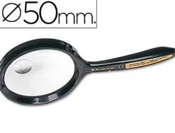 Loupe q-connect bifocale en verre diam. 50mm poignee courbee coloris noir
