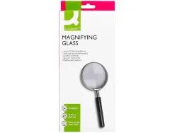 Loupe q-connect verre manche plastique 90 mm coloris noir