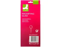 Loupe q-connect verre manche plastique 90 mm coloris noir