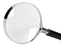 Loupe q-connect verre manche plastique 90 mm coloris noir