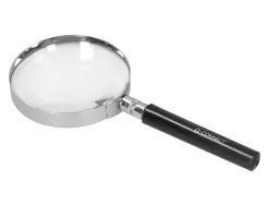 Loupe q-connect verre manche plastique 90 mm coloris noir