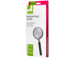 Loupe q-connect verre manche plastique 90 mm coloris noir