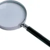 Loupe q-connect verre manche plastique 60 mm coloris noir