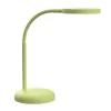 Luminaire bureau led mauljoy hauteur 33,5cm bras 35,8cm tete diametre 11,8cm coloris vert