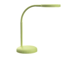 Luminaire bureau led mauljoy hauteur 33,5cm bras 35,8cm tete diametre 11,8cm coloris vert