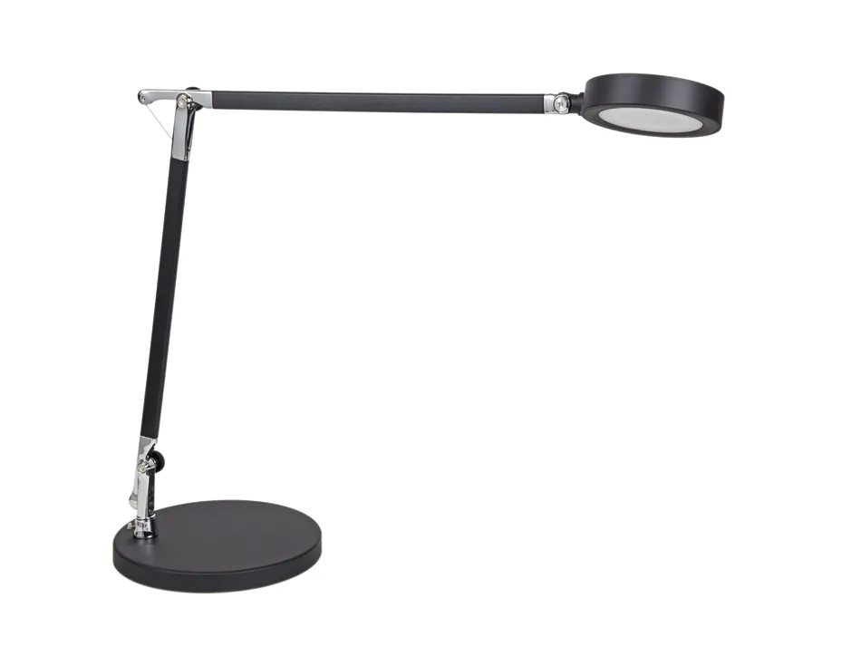 Luminaire bureau maul led grace colour vario reglable hauteur 46,6cm bras 36,5cm tete diametre 11,8cm coloris