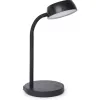 Luminaire bureau maul led joy hauteur 30cm support diametre 15cm tete diametre 11cm coloris noir