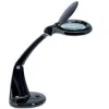 Luminaire loupe maul iris led faible consommation 7w classe a+ lentille 3 dioptries cordon1.4m coloris blanc