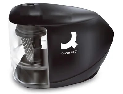 Machine à tailler q-connect électrique de bureau diamètre 6,5 à 8mm inclus adaptateur/piles aa