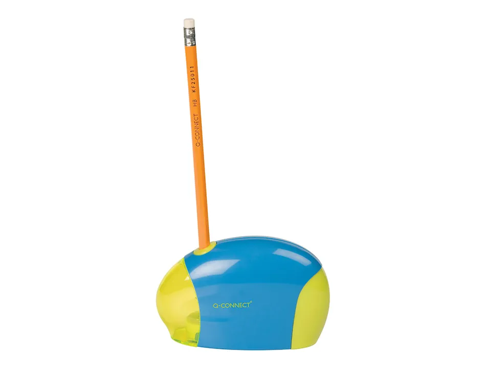 Machine tailler q-connect électrique économique crayon diamètre standard fonctionnement piles