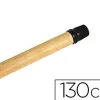 Manche bois longueur 130cm diamètre 24mm filetage