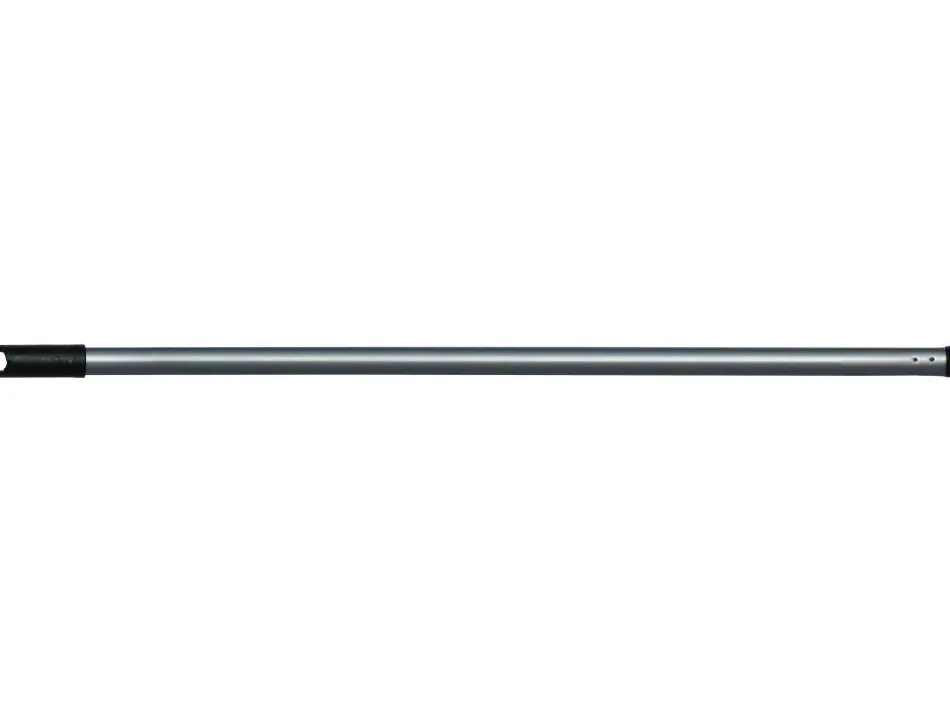 Manche métallique supermop embout plastique vis 1,40m