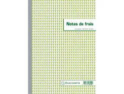 Manifold autocopiant exacompta notes de frais a4 210x297mm foliotage 50 duplis