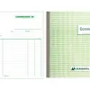 Manifold autocopiant exacompta commandes a4 210x297mm foliotage 50 triplis