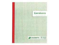 Manifold autocopiant exacompta livraisons 180x210mm foliotage 50 triplis