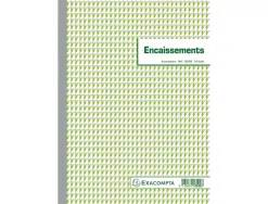 Manifold autocopiant exacompta encaissements a4 210x297mm foliotage 50 duplis