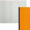 Manifold comptable exacompta piqué tête paresseuse 297x210mm vertical 34 lignes 80 pages 4 colonnes/page