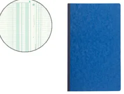 Manifold exacompta piqué 320x195mm 38 lignes 80 pages journal folioté