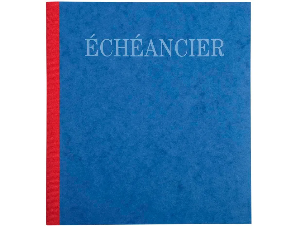 Manifold exacompta piqué 190x210mm 80 pages échéancier