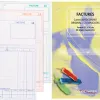Manifold rouge papier 140x210mm 50 triplis factures