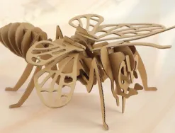 Maquette abeille graine creative carton a assembler decorer personnaliser 230x90x230mm