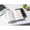 Marque-pages post-it mini index étroit 12x44mm set 5 paquets 20 unités coloris bleu jaune rouge vert violet