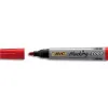 Marqueur bic permanent marking 2000 pointe ogive tracé 2.5mm corps plastique encre base alcool coloris rouge