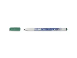 Marqueur bic velleda 1721 effaçable pointe ogive 1mm encre alcool sans odeur corps plastique vert