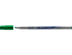 Marqueur bic velleda 1721 effaçable pointe ogive 1mm encre alcool sans odeur corps plastique vert