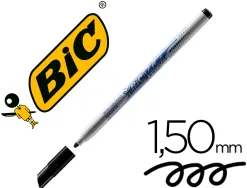 Marqueur bic velleda 1721 effaçable pointe ogive 1mm encre alcool sans odeur corps plastique noir